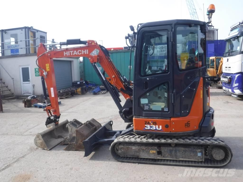 Hitachi ZX 33 U-6 Mini bageri < 7t