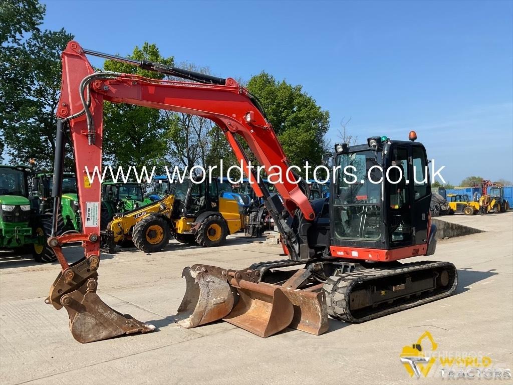 Kubota KX 080-4 Midi bageri 7t – 12t