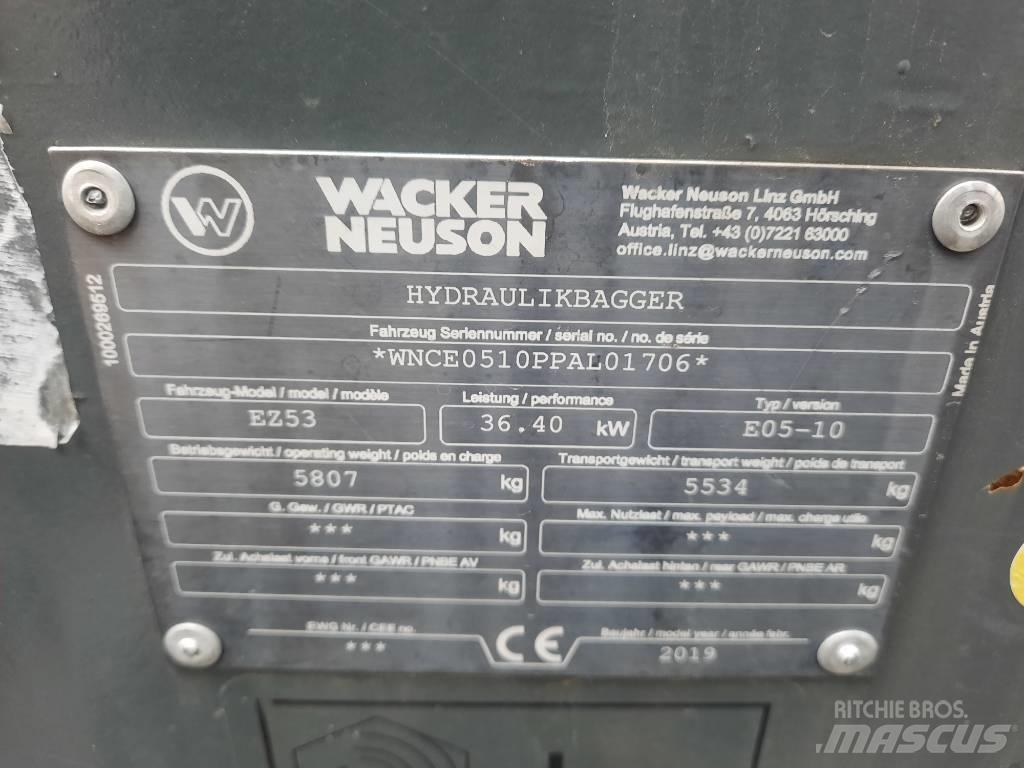 Wacker Neuson EZ 53 Mini bageri < 7t