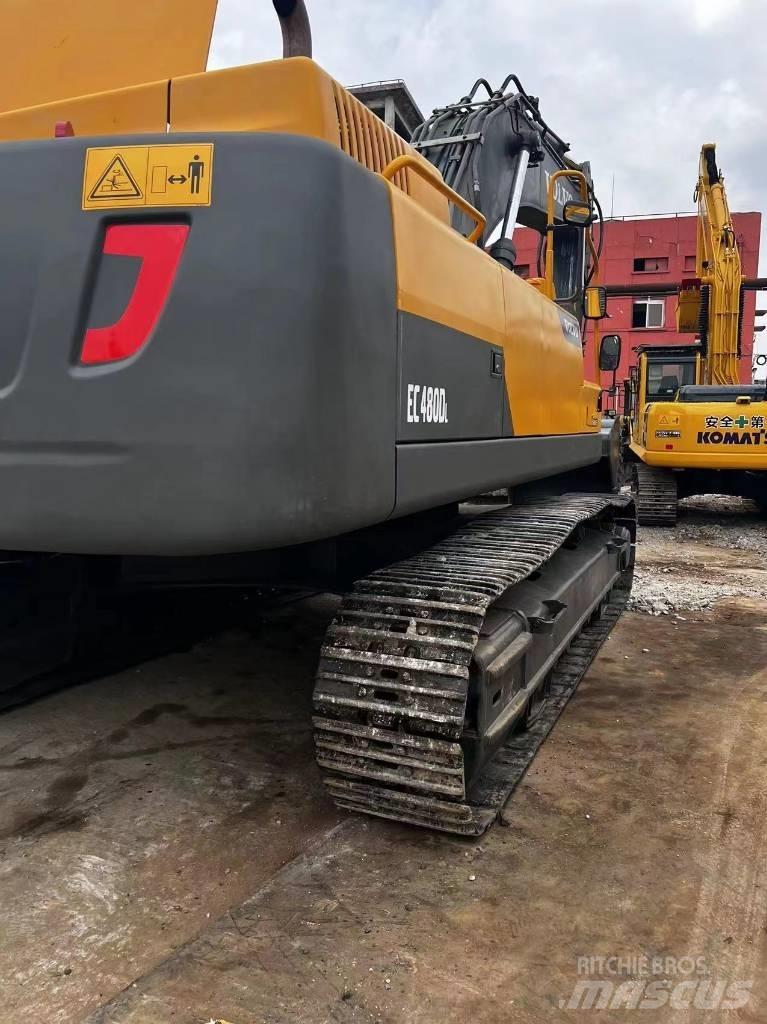 Volvo EC 480 D L Bageri guseničari