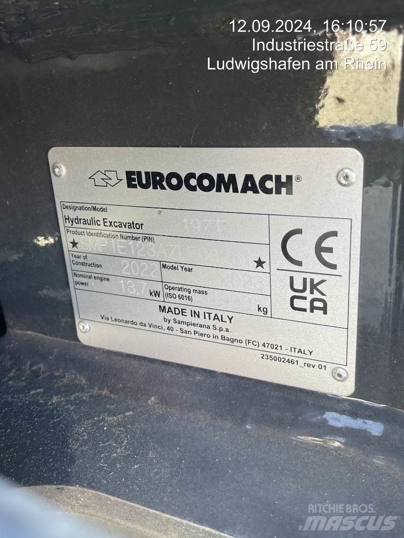 Eurocomach 19ZT Mini bageri < 7t