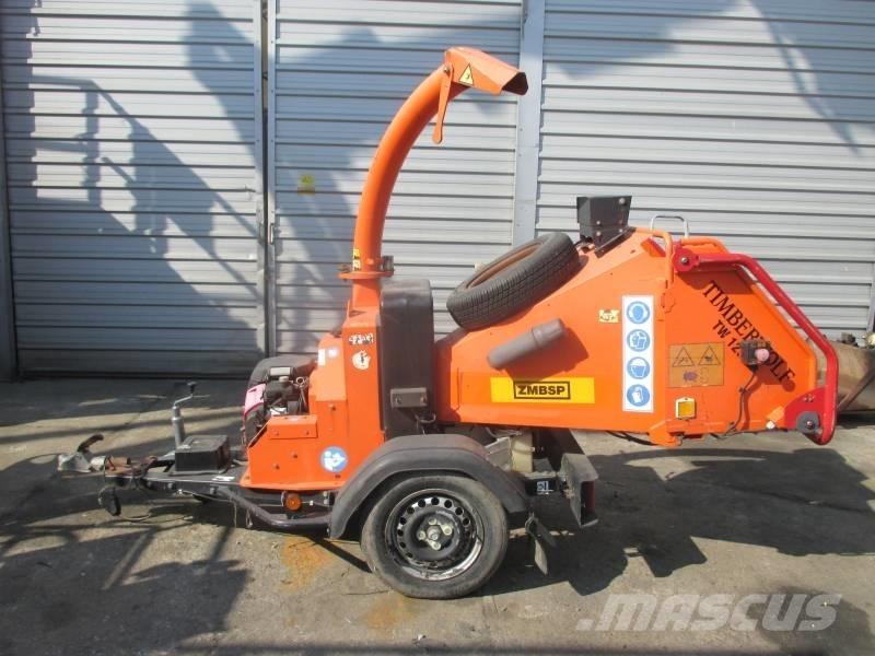 Timberwolf TW125PH Drobilice drva / čiperi