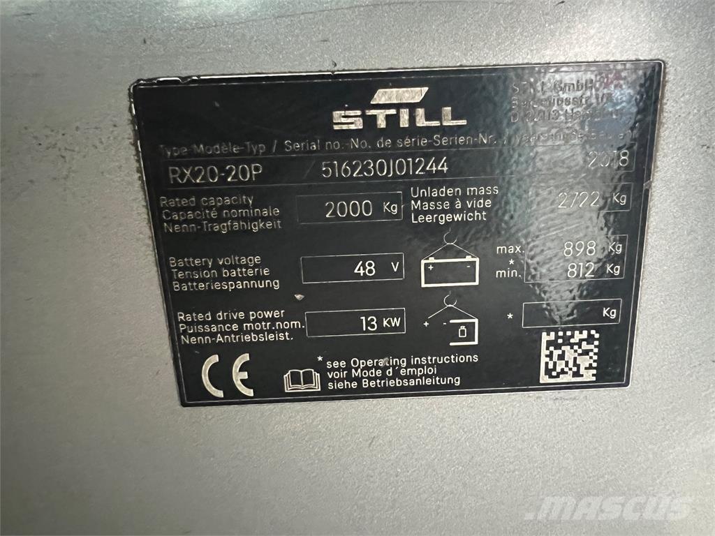 Still RX20-20P Električni viljuškari