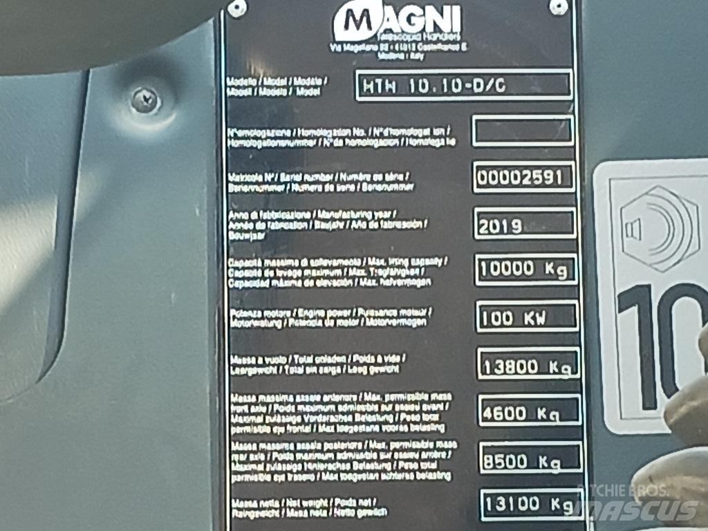 Magni HTH 10.10 Teleskopski viljuškari