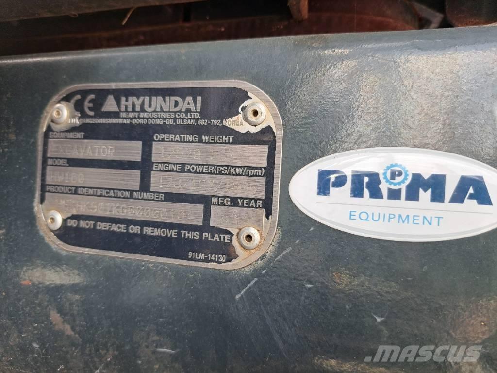 Hyundai HW 160 Bageri točkaši