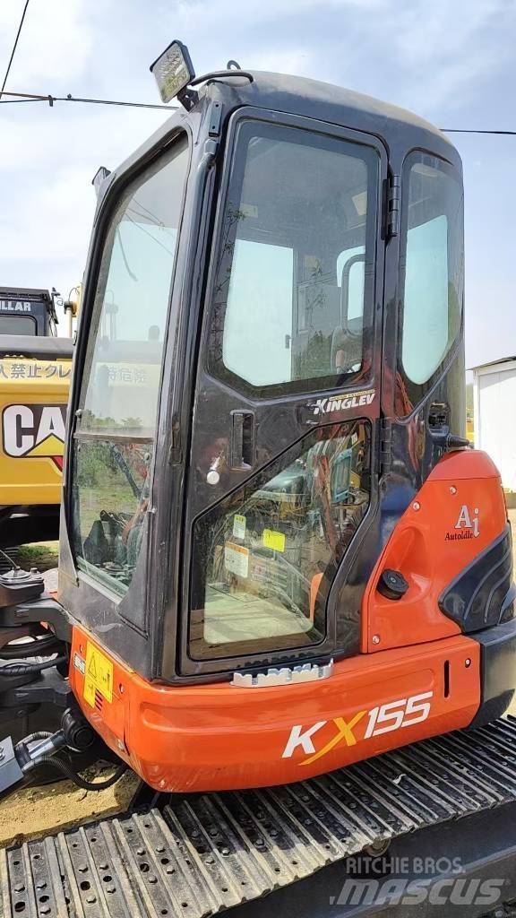 Kubota KX 155 Bageri guseničari