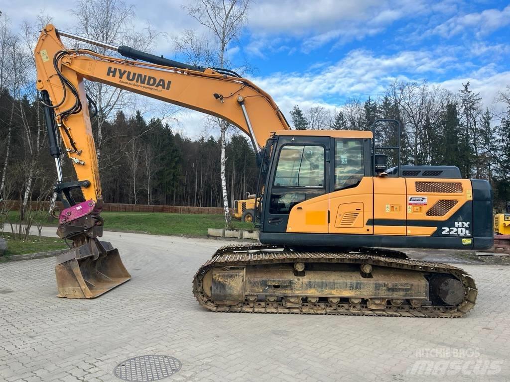 Hyundai HX 220 L Bageri guseničari