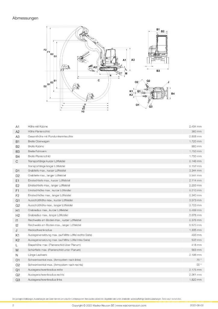 Wacker Neuson ET 42 Bageri guseničari