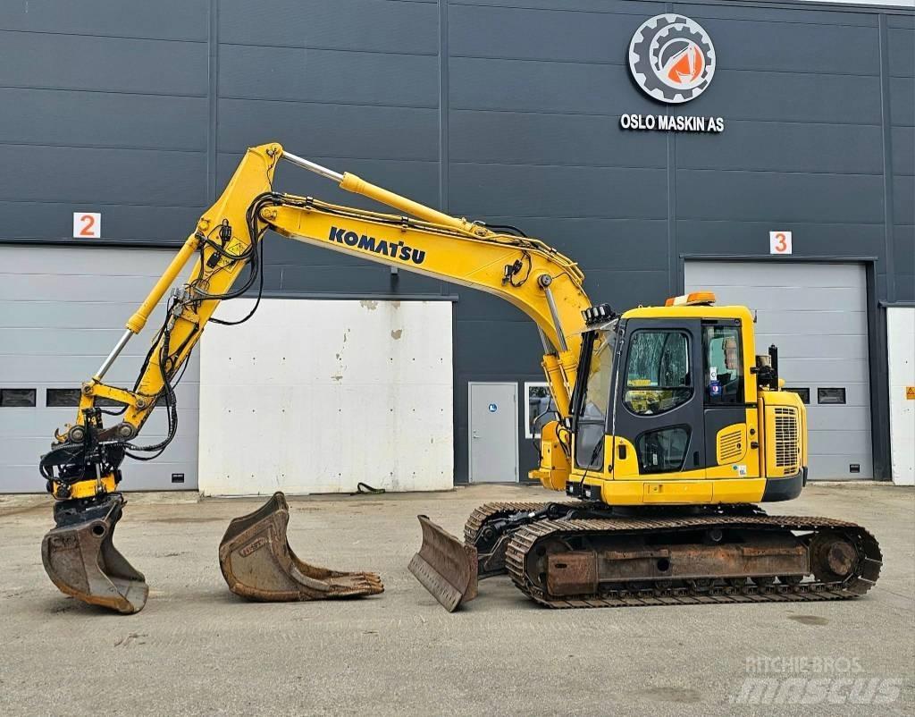 Komatsu PC 138 Midi bageri 7t – 12t