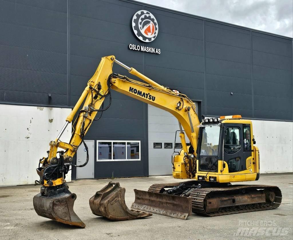 Komatsu PC 138 Midi bageri 7t – 12t