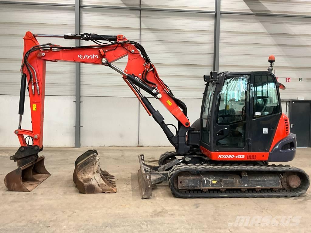 Kubota KX 080-4 A 2 Midi bageri 7t – 12t