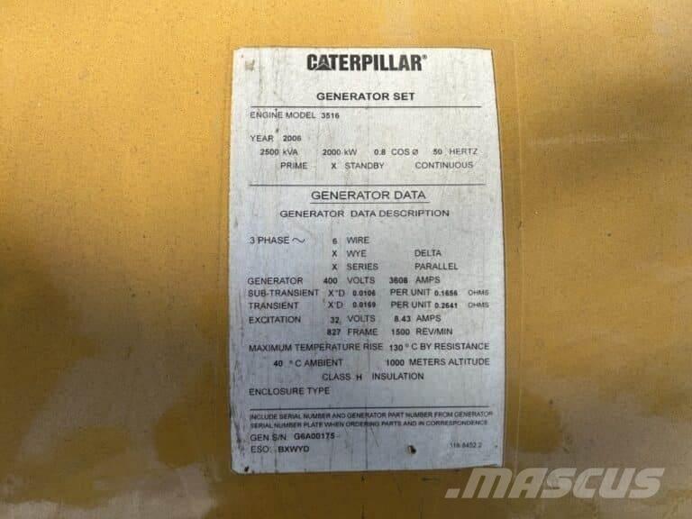 CAT SR4 - 827 frame Ostali generatori