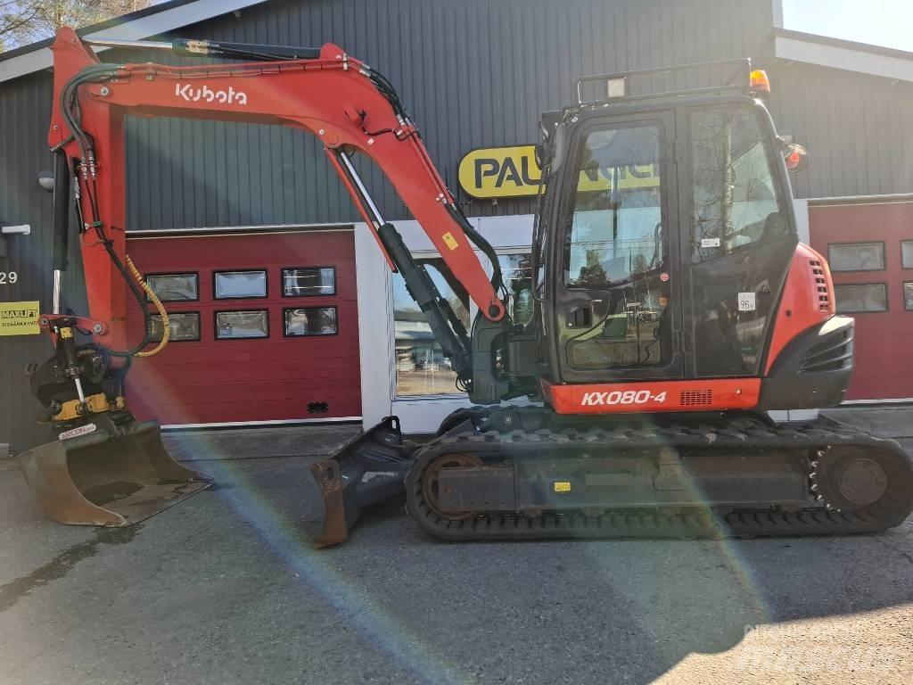 Kubota KX 080-4 Midi bageri 7t – 12t