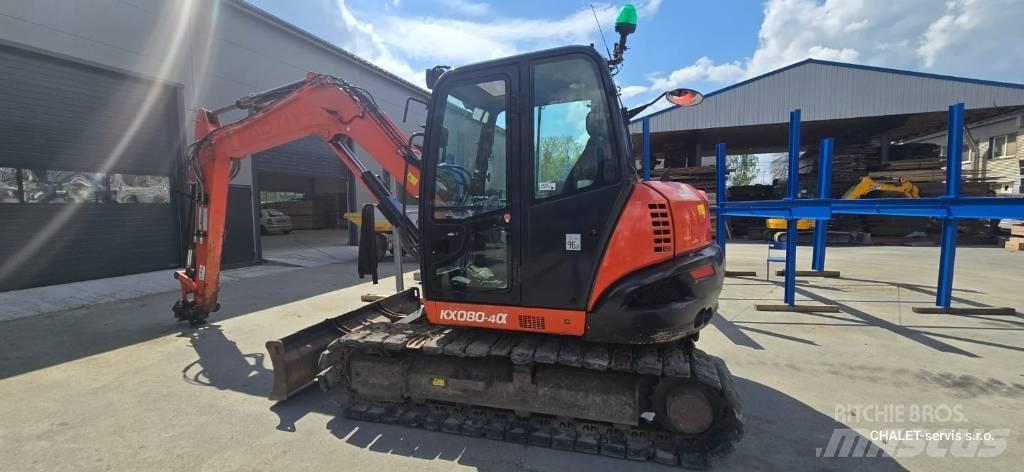 Kubota KX 80-4 Midi bageri 7t – 12t