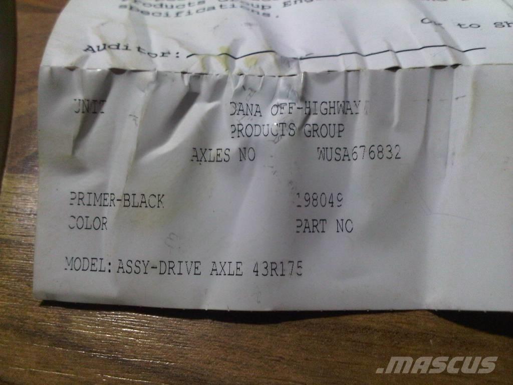  Dana Spicer 43R175 Osovine