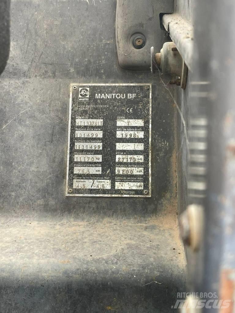 Manitou MT 1337 SL T Teleskopski viljuškari