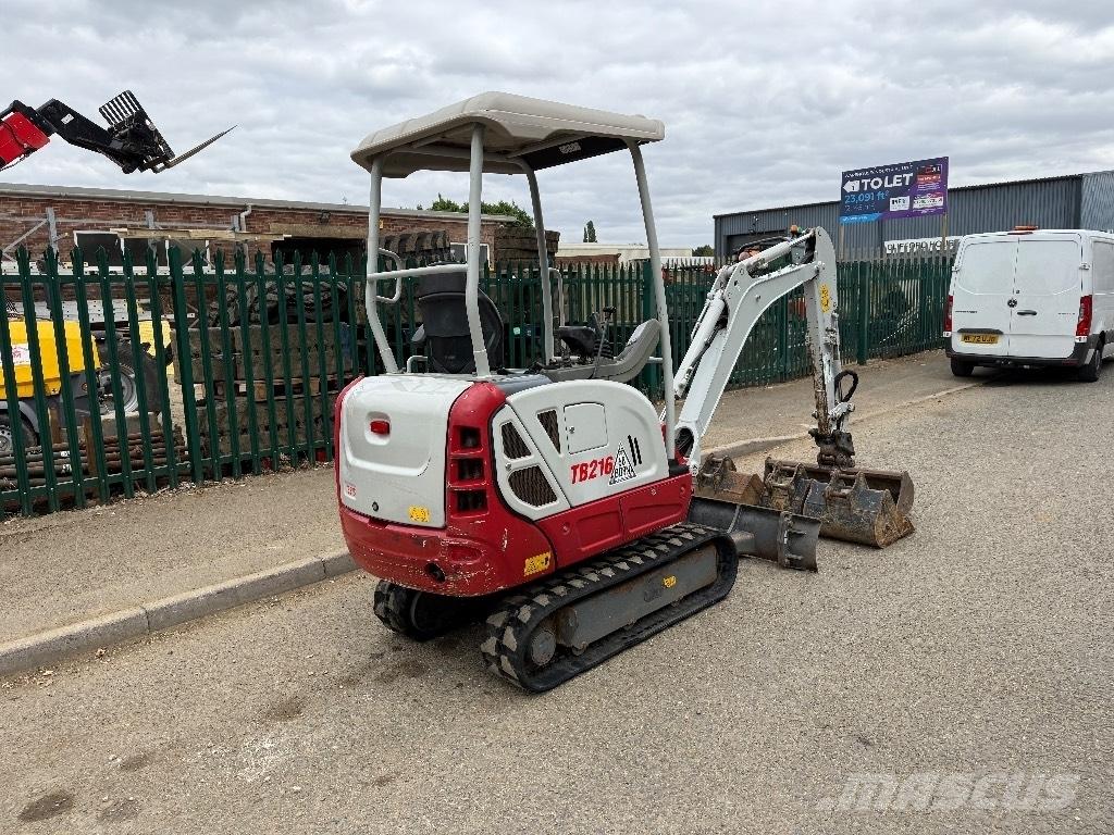 Takeuchi TB 216 Mini bageri < 7t
