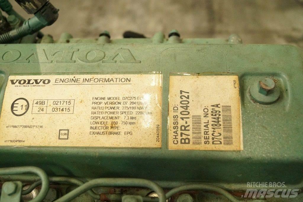 Volvo D7C USED Motori za građevinarstvo