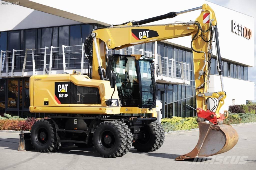 CAT M 314 F Bageri točkaši