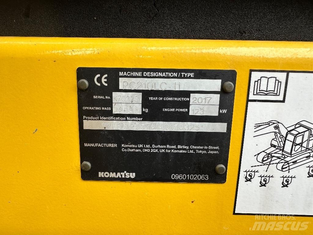 Komatsu PC 210 LC-11 Bageri guseničari