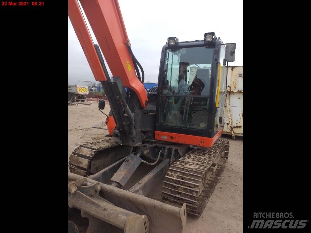 Kubota KX 080-4 Midi bageri 7t – 12t