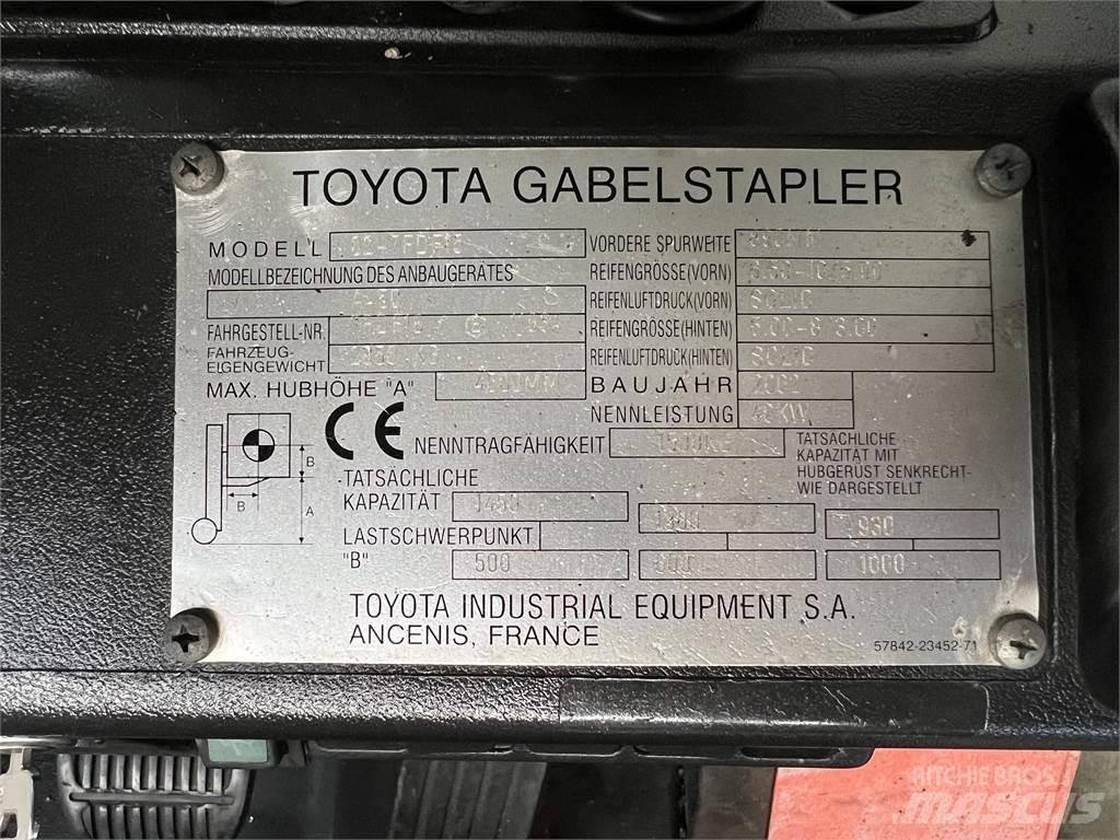 Toyota 02-7FDF15 Dizelski viljuškari