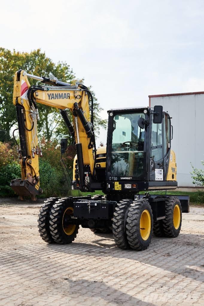 Yanmar B 75 W Bageri točkaši