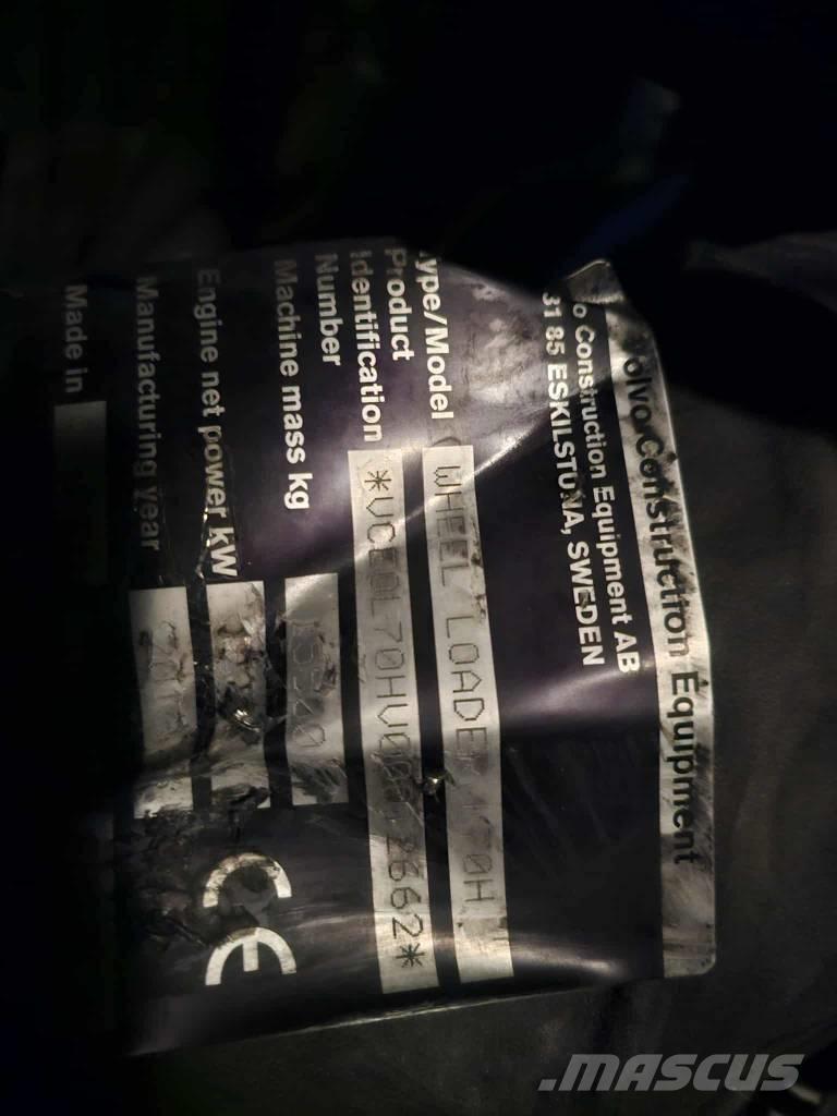 Volvo L 70 H deler Utovarivači na točkove