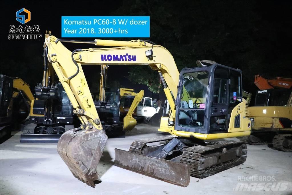 Komatsu PC 60-8 Mini bageri < 7t