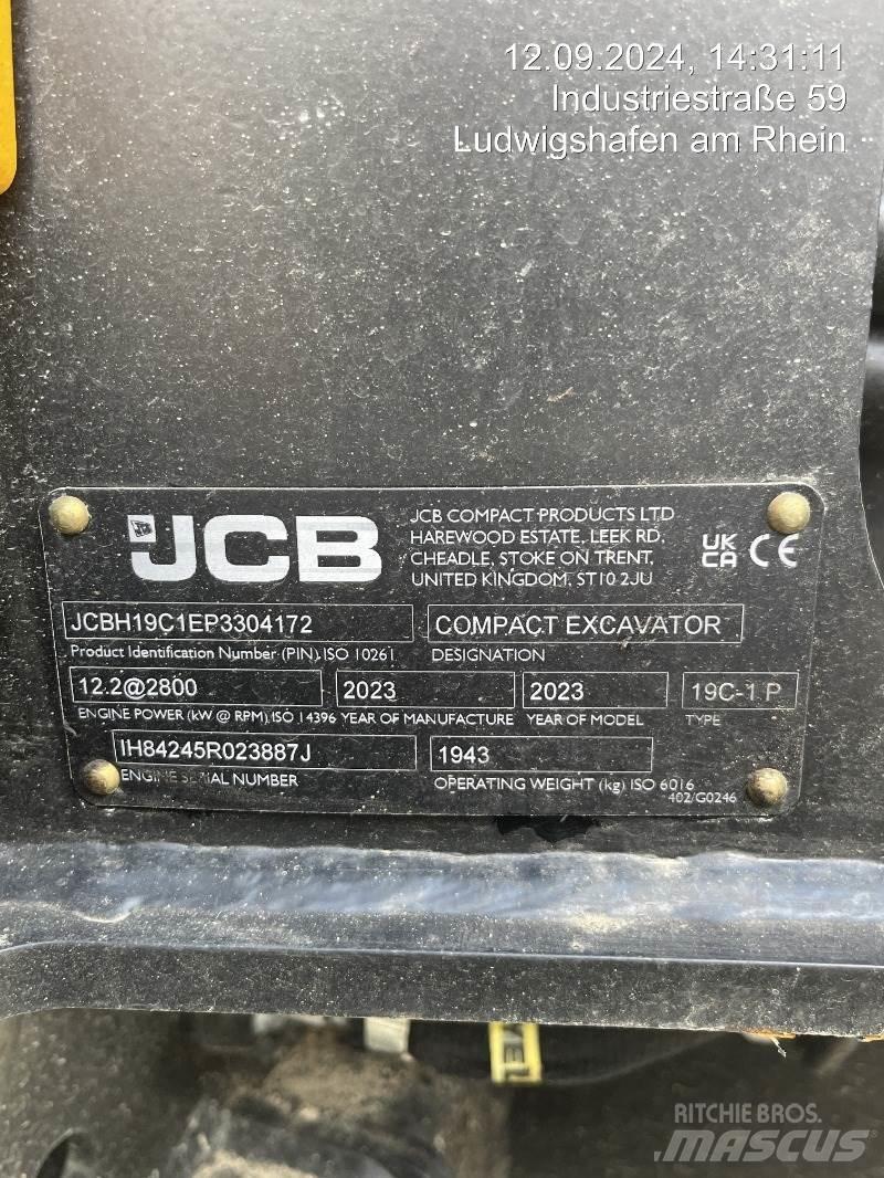JCB 19C-1 Mini bageri < 7t