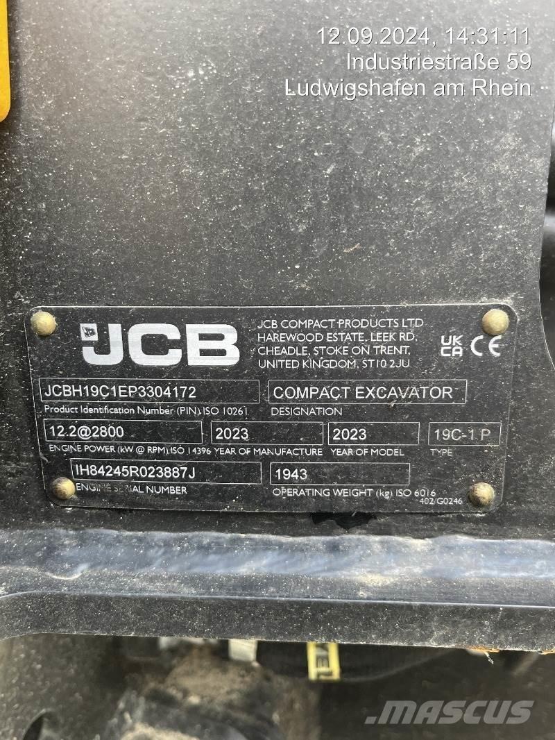 JCB 19C-1 Mini bageri < 7t