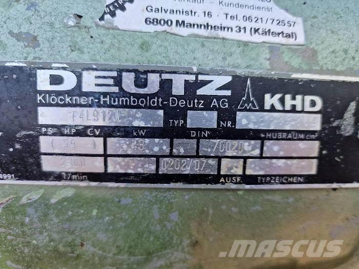  Engines F4L912W Ostale kargo komponente