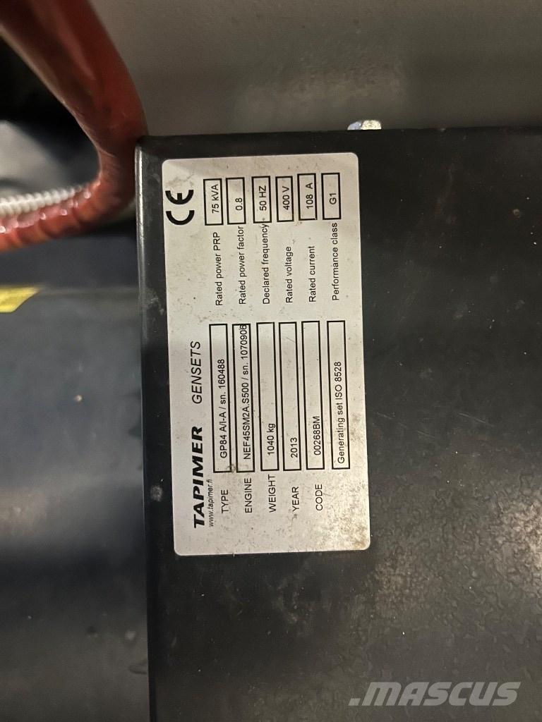 Genset GP84 75KVA Dizel generatori