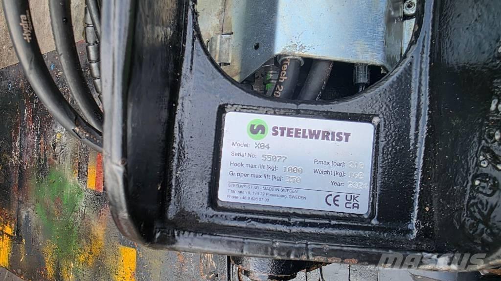 Steelwrist X04 Rotatori za građevinarstvo