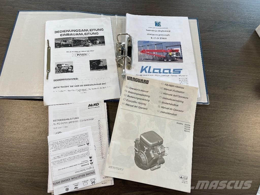 Klaas K 17-24 TSHR Polovne dizalice za sve terene