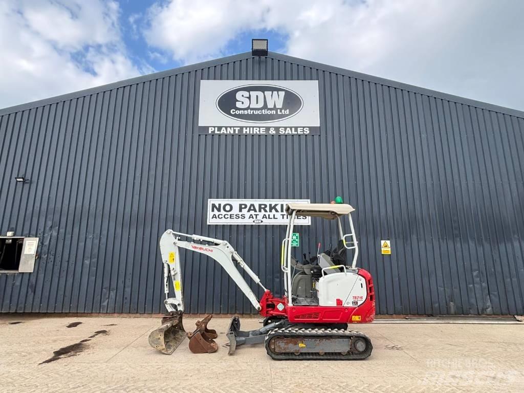 Takeuchi TB 216 Mini bageri < 7t