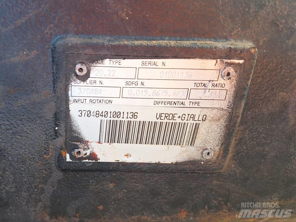 Carraro 20.22 Menjač