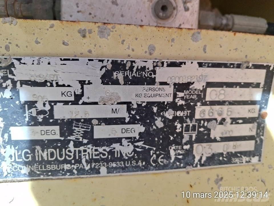 JLG 3394RT Makazaste platforme