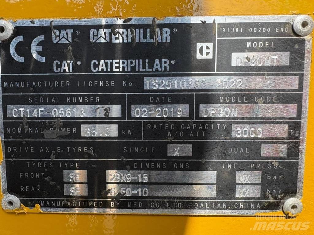 CAT DP30NT Dizelski viljuškari