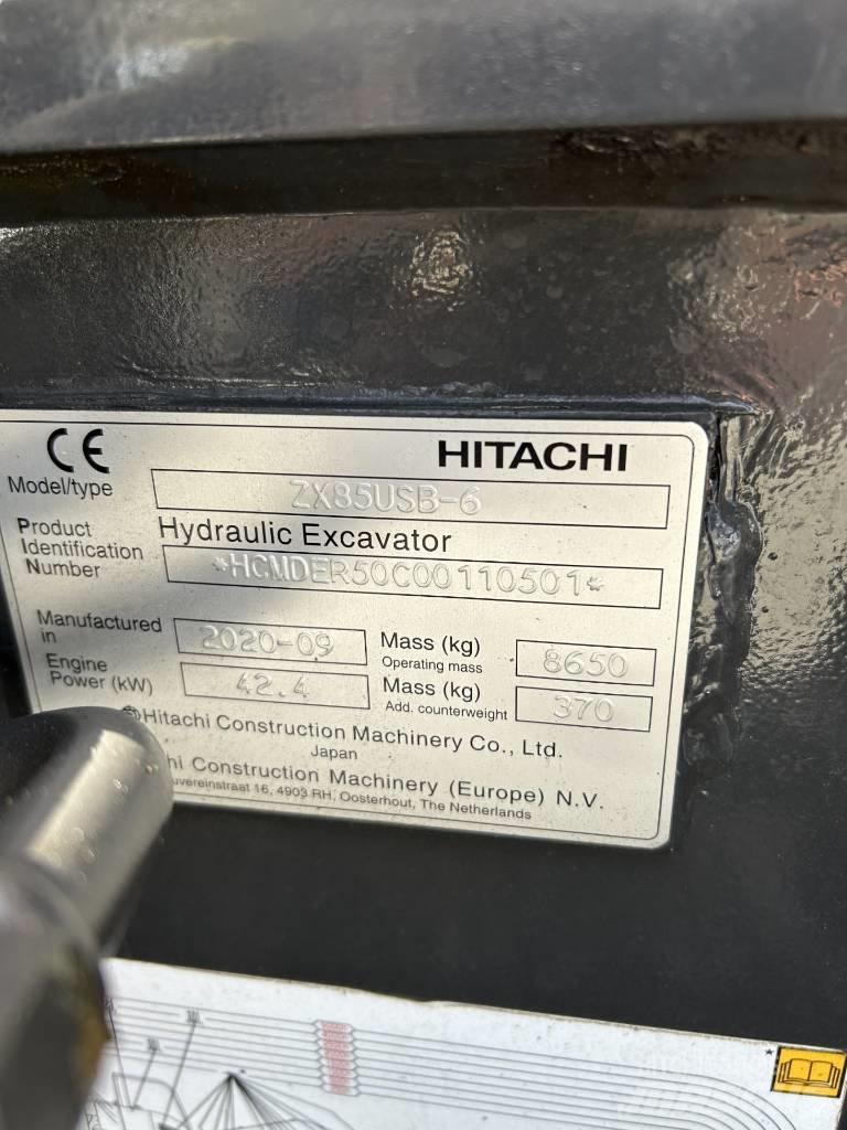 Hitachi ZX 85 US B Midi bageri 7t – 12t