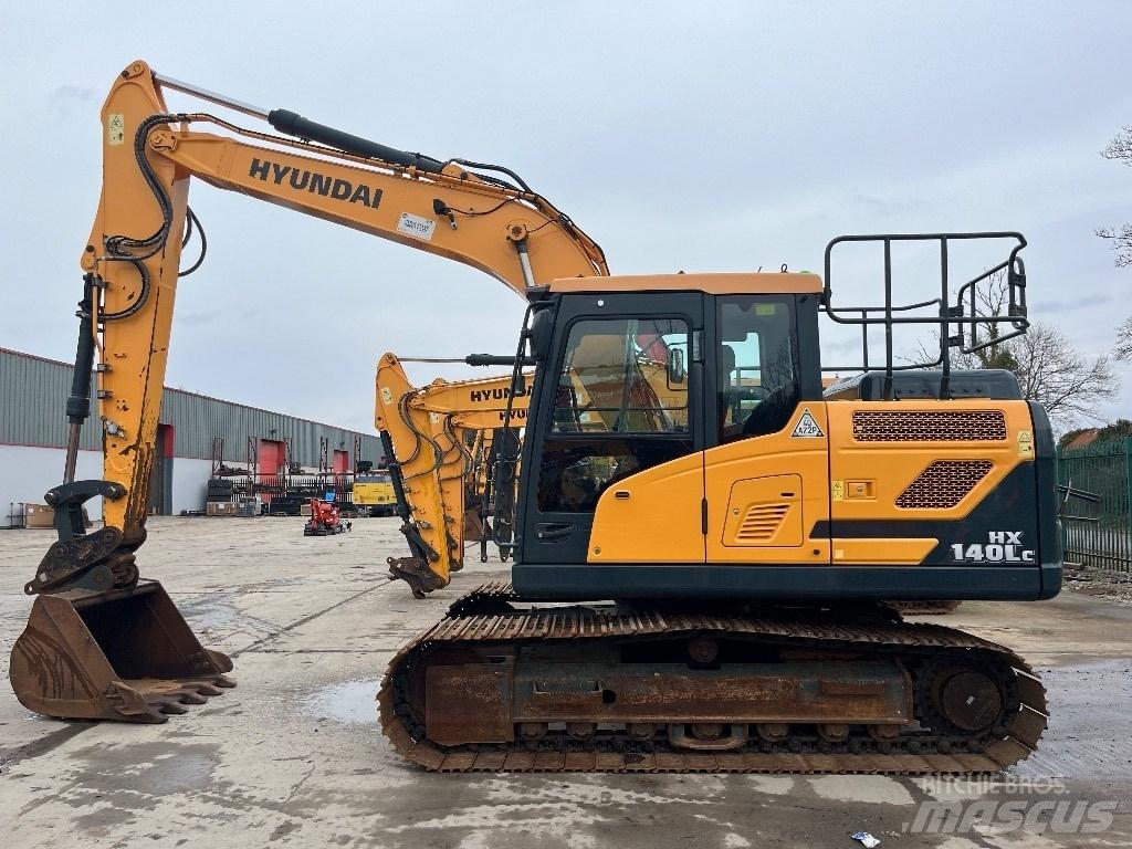 Hyundai HX140LC Bageri guseničari