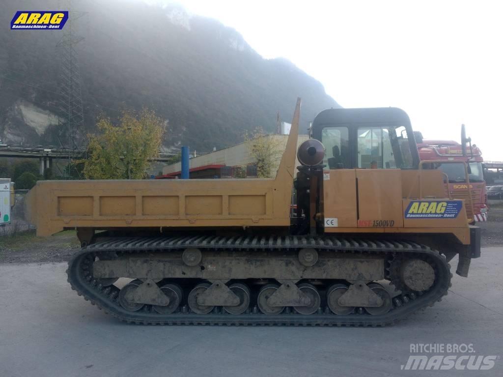 Morooka MST 1500 V D Damperi na gusenice
