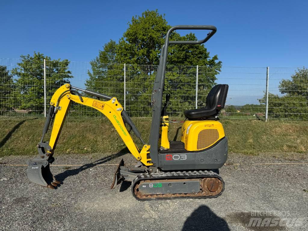 Wacker Neuson 803 Bageri guseničari