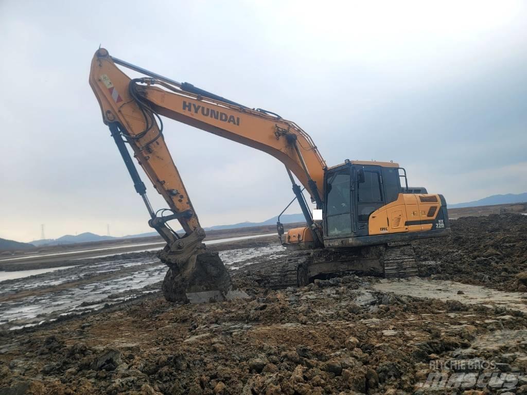 Hyundai HX 220 Bageri guseničari