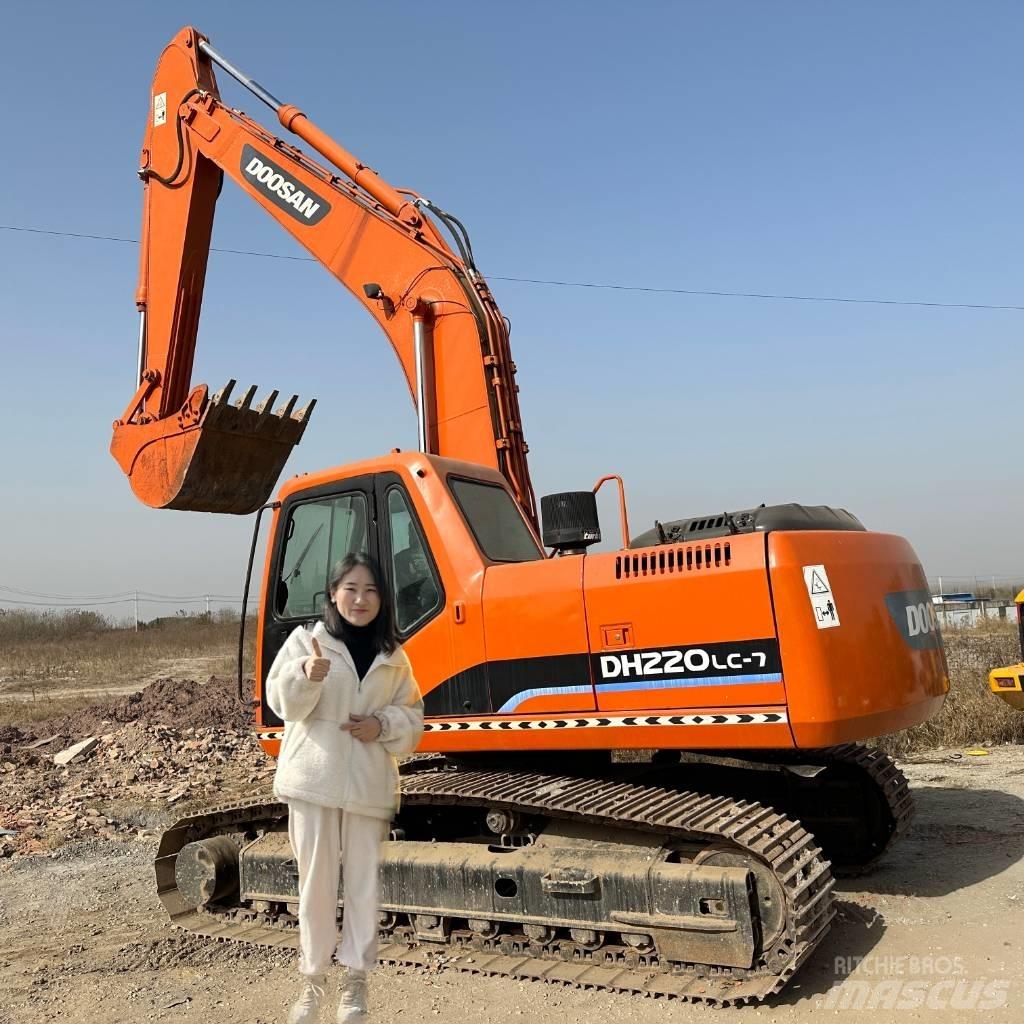 Doosan DH220LC-7 Bageri guseničari