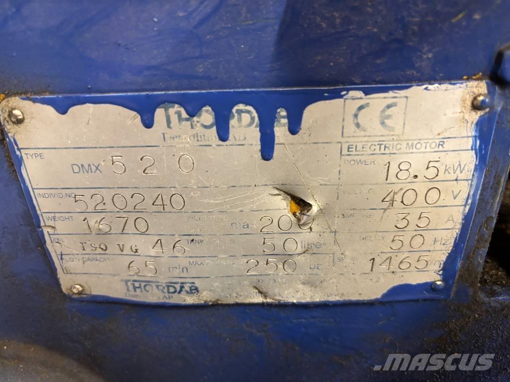  Thordab DMX 520 Bageri za rušenje