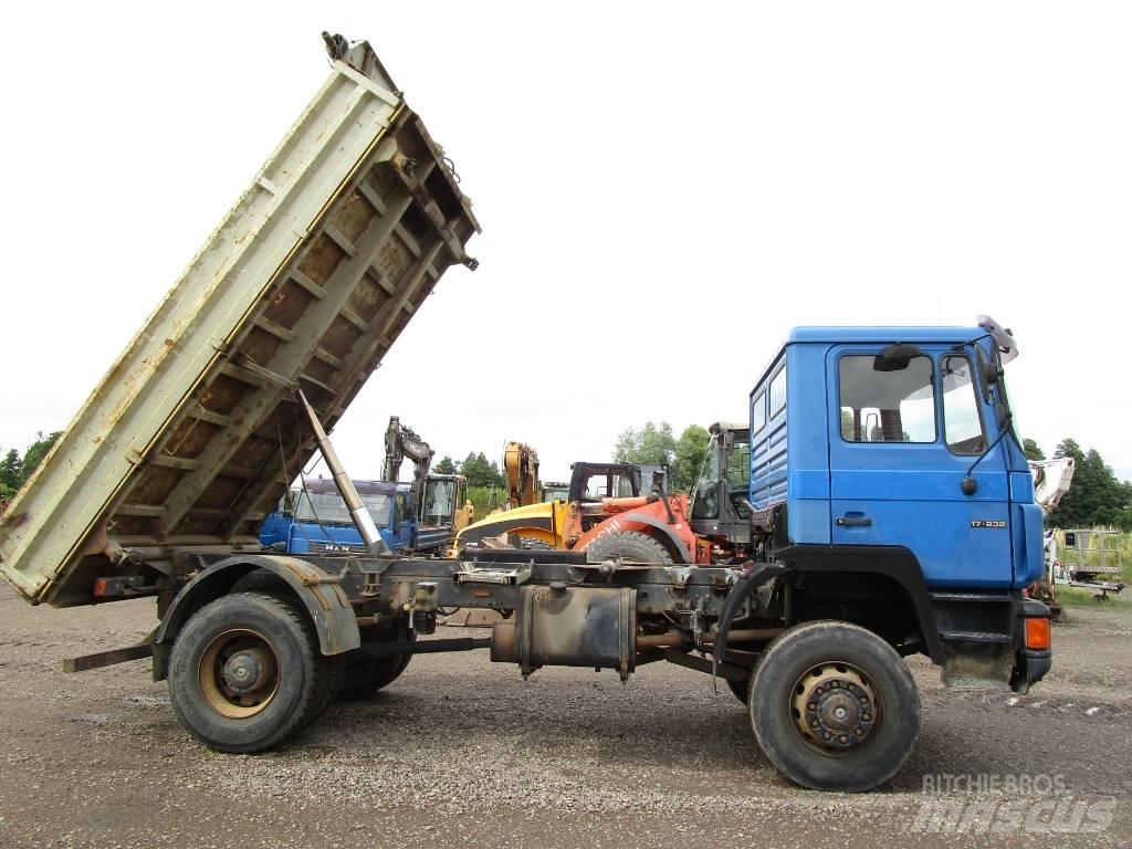 MAN 17.232 4x4 Kiperi kamioni