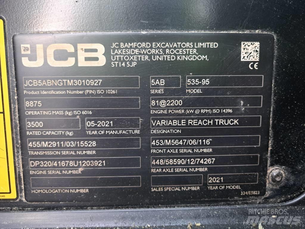 JCB 535-95 Teleskopski viljuškari