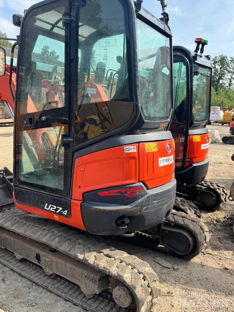 Kubota U 27-4 Mini bageri < 7t