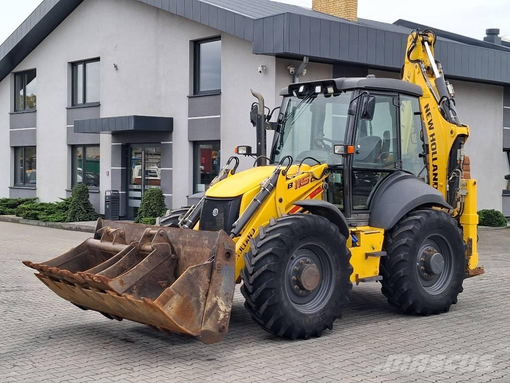 New Holland B 115 C Rovokopači